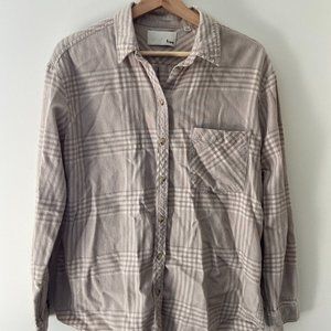 Wilfred Free - Button Up Boyfriend Flannel